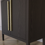 Современный Буфет Primo с 2 дверцами Темный орех варинант исполнения - 4 | Loft Concept в Барнауле