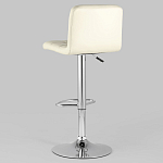 Барный стул с сиденьем молочного цвета Honory варинант исполнения - 5 | Loft Concept в Барнауле