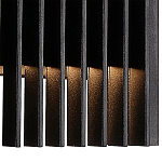 Светодиодное бра из металла черного цвета Delightfull варинант исполнения - 6 | Loft Concept в Барнауле