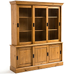 Витрина из массива сосны Cobbett Wood Showcase варинант исполнения - 3 | Loft Concept в Барнауле