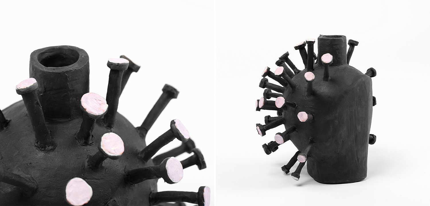 Ваза Khiry Round Spikes Vase Ваза Khiry Round Spikes Vase - Loft-Concept в Барнауле
