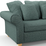 Мебельная ткань Шенилл бирюзовый цвет 138 см T4-31 варинант исполнения - 7 | Loft Concept в Барнауле