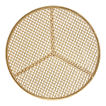 Столик приставной золотистый с орнаментом на столешнице Tanzania варинант исполнения - 2 | Loft Concept в Барнауле