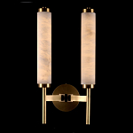 Бра с 2-мя цилиндрическими каменными плафонами Wand of Light варинант исполнения - 1 | Loft Concept в Барнауле