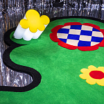 Дизайнерский ковер с цветами Poltronova Tappeto Prato Rug варинант исполнения - 8 | Loft Concept в Барнауле