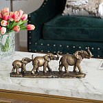 Композиция в виде семьи слонов Elephants Figurine варинант исполнения - 1 | Loft Concept в Барнауле