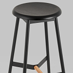 Черный барный стул Knopper варинант исполнения - 5 | Loft Concept в Барнауле