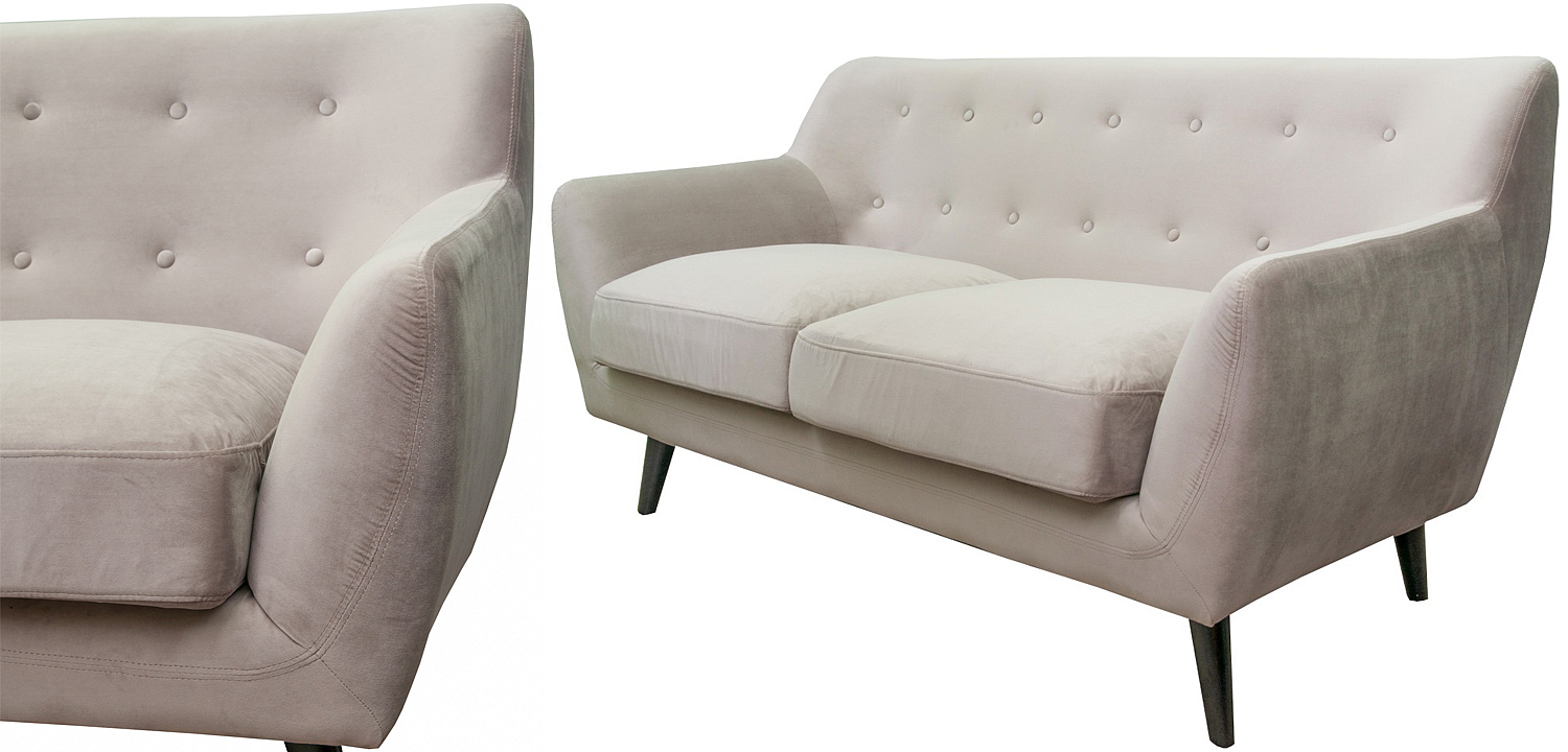 Диван Amantea Sofa beige velour Диван Amantea Sofa beige velour - Loft-Concept в Барнауле