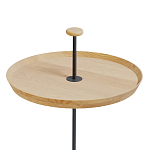 Pin журнальный столик из натурального дуба и бетона варинант исполнения - 1 | Loft Concept в Барнауле