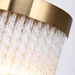 Бра с прозрачными стеклянными трубочками и металлическим основанием Nembus варинант исполнения - 3 | Loft Concept в Барнауле