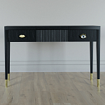 Туалетный стол - Трельяж Elsa Dreams Black 120 см варинант исполнения - 6 | Loft Concept в Барнауле