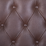 Кресло из натуральной кожи на 4-х деревянных ножках из массива бука Thomas Armchair brown варинант исполнения - 6 | Loft Concept в Барнауле