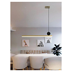 Люстра линейная светодиодная в минималистичном стиле New Age of Light варинант исполнения - 4 | Loft Concept в Барнауле