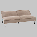 Диван современный вельветовый прямой Worcester Бежевый  варинант исполнения - 4 | Loft Concept в Барнауле