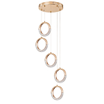 Люстра светодиодная Golden Shackle варинант исполнения - 3 | Loft Concept в Барнауле