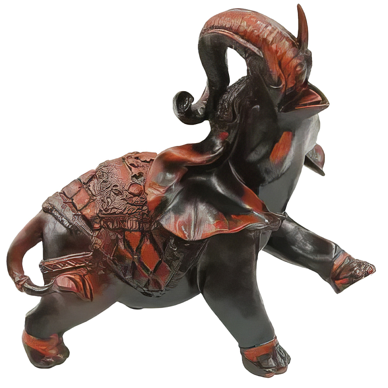 Статуэтка в виде слона Happy Elephant Коричневый Статуэтка в виде слона Happy Elephant Коричневый в Барнауле | Loft Concept