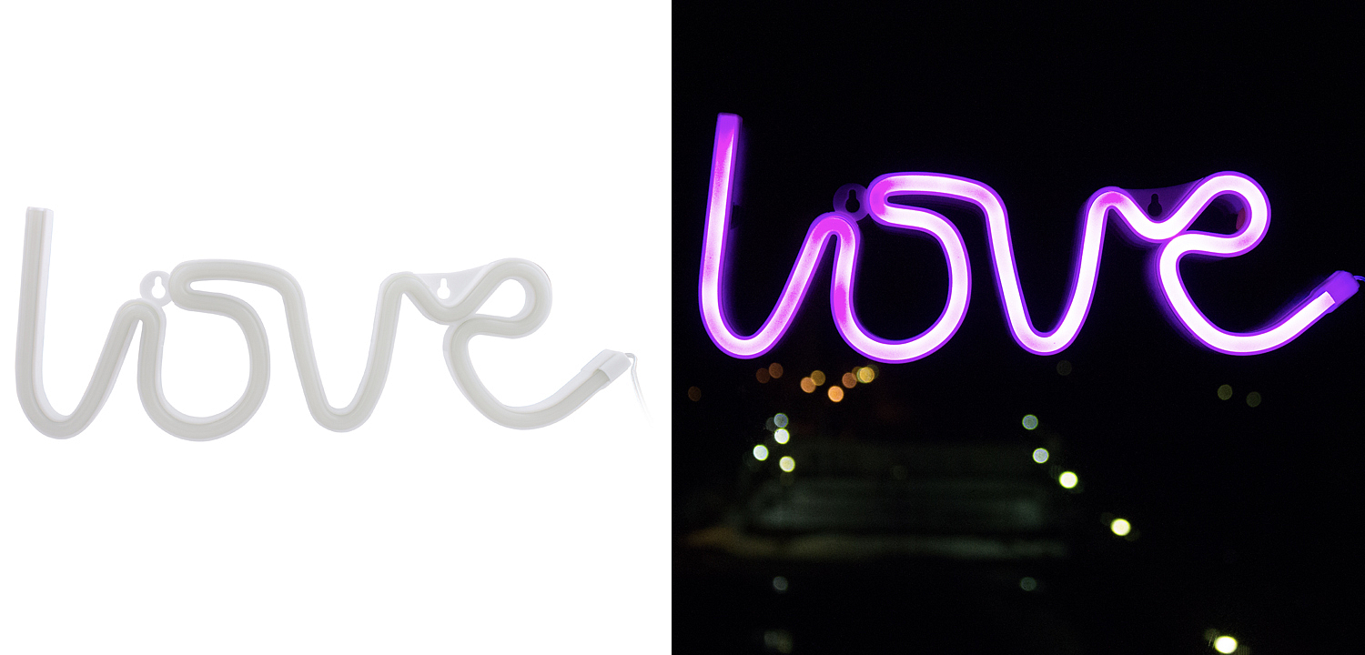 Неоновая лампа LOVE Неоновая лампа LOVE - Loft-Concept в Барнауле