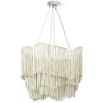 Люстра Cream Color Beads Fringe Chandelier варинант исполнения - 2 | Loft Concept в Барнауле