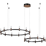 Люстра подвесная с цилиндрическими плафонами на двух круглых подвесах  Arnaut Light варинант исполнения - 2 | Loft Concept в Барнауле