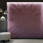 Барельеф LOTUS варинант исполнения - 3 | Loft Concept в Барнауле