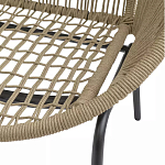 Кресло плетеное круглое Round Wicker Chair варинант исполнения - 6 | Loft Concept в Барнауле