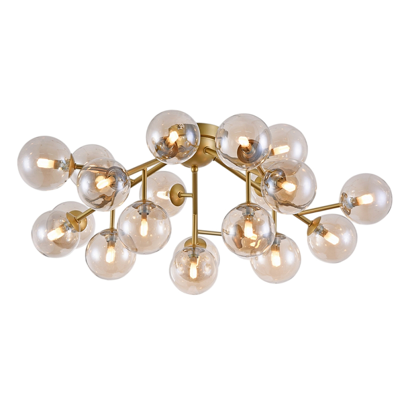 Потолочный светильник Dallas G9X20 Золотой Черный в Барнауле | Loft Concept 