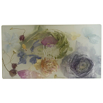 Шкатулка из эпоксидной смолы с цветами белая Epoxy Resin Rectangular Box White варинант исполнения - 1 | Loft Concept в Барнауле