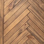 Шкаф из массива сосны с орнаментом "Ёлочка" Geometric Ornament варинант исполнения - 5 | Loft Concept в Барнауле