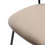 Стул Singer Chair без подлокотников светло-коричневый Велюр варинант исполнения - 5 | Loft Concept в Барнауле