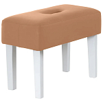 Мягкий пуф на белых ножках Winton Pouf варинант исполнения - 1 | Loft Concept в Барнауле