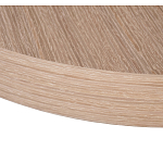 Столик журнальный круглый со светлым шпоном Light Veneer Table варинант исполнения - 4 | Loft Concept в Барнауле