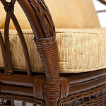 Комплект уличной мебели из ротанга Clara коричневый варинант исполнения - 5 | Loft Concept в Барнауле