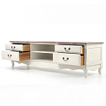 ТВ-тумба в стиле прованс из массива берёзы Interiors Romance варинант исполнения - 3 | Loft Concept в Барнауле