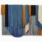 Абстрактное Панно из нитей Thread panel Abstraction II варинант исполнения - 1 | Loft Concept в Барнауле