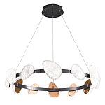Люстра подвесная круглая с овальными плафонами Iona chandelier варинант исполнения - 6 | Loft Concept в Барнауле