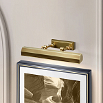 Светильник для картин с призматическим плафоном и двойными регулируемыми шарнирами Elstead Lighting варинант исполнения - 15 | Loft Concept в Барнауле