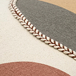 Подушка декоративная с геометрическим узором и плетенными вставками Divine Abstractions варинант исполнения - 2 | Loft Concept в Барнауле