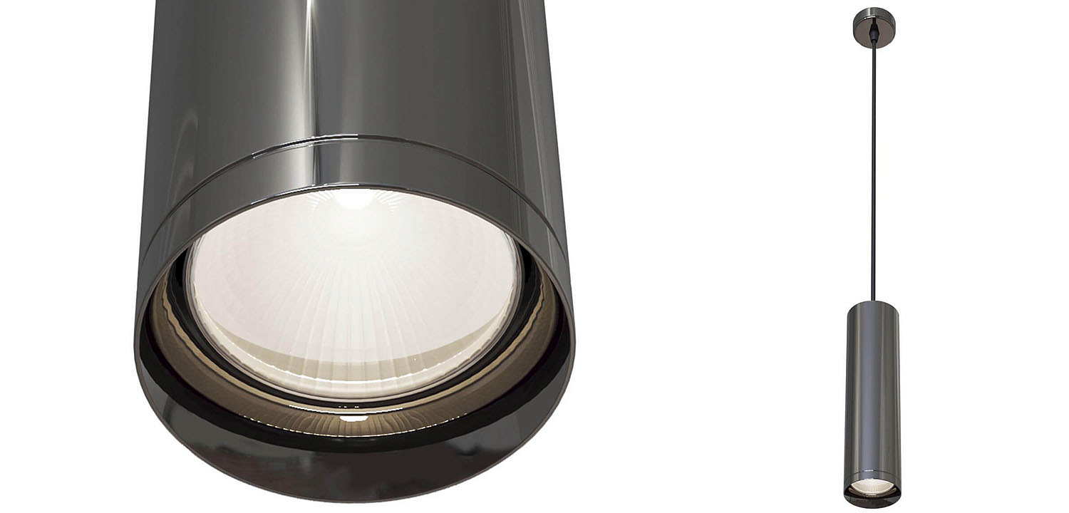 Подвесной светильник Trumpet tube graphite 30 Подвесной светильник Trumpet tube graphite 30 - Loft-Concept в Барнауле