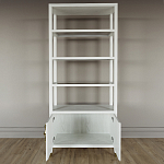 Стеллаж со стеклянными полками Elsa Dreams White варинант исполнения - 3 | Loft Concept в Барнауле