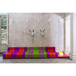 Дизайнерский кофейный стол на круглых ножках Poltronova T02 Pink Coffee Table варинант исполнения - 13 | Loft Concept в Барнауле