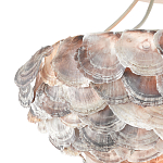Потолочный светильник с каскадным абажуром из ракушек Sea Ravens варинант исполнения - 1 | Loft Concept в Барнауле