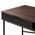 Стол рабочий в стиле лофт с ящиком и нишей для хранения Urban Style Space 2 варинант исполнения - 2 | Loft Concept в Барнауле