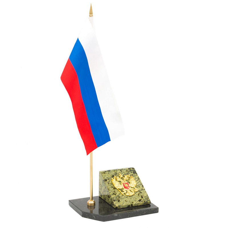 Флагшток с гербом России из натурального камня змеевик Stone Flagpole Змеевик Флагшток с гербом России из натурального камня змеевик Stone Flagpole Змеевик в Барнауле | Loft Concept