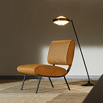 Дизайнерское кресло без подлокотников Gio Ponti ROUND D.154.5 Armchair варинант исполнения - 7 | Loft Concept в Барнауле