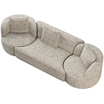 Диван Calypso с поворотным механизмом  варинант исполнения - 7 | Loft Concept в Барнауле