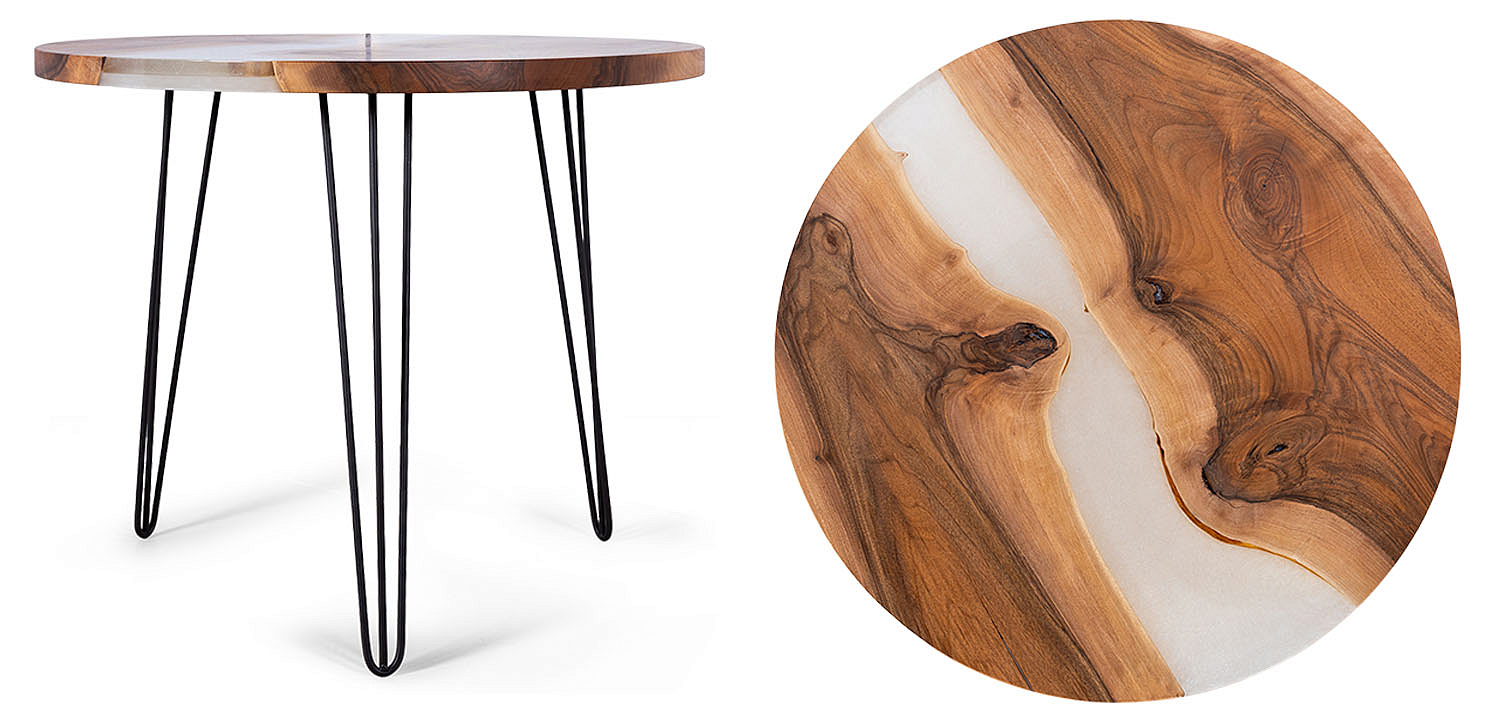 Обеденный стол Dinner Table Round River Collection Обеденный стол Dinner Table Round River Collection - Loft-Concept в Барнауле