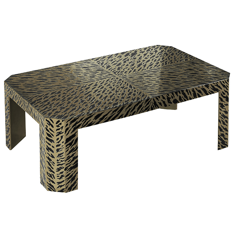 Дизайнерский кофейный стол с рисунком леопард Neytiri Beige Leopard Черный Серо-бежевый Дизайнерский кофейный стол с рисунком леопард Neytiri Beige Leopard Черный Серо-бежевый в Барнауле | Loft Concept
