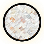 Бра в форме диска с перламутровыми прямоугольниками из морской ракушки Touch of Marine Charm варинант исполнения - 5 | Loft Concept в Барнауле