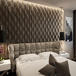 Гипсовая 3D панель с принтографией PM-36 варинант исполнения - 4 | Loft Concept в Барнауле