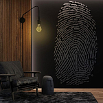 Барельеф FINGERPRINT варинант исполнения - 3 | Loft Concept в Барнауле